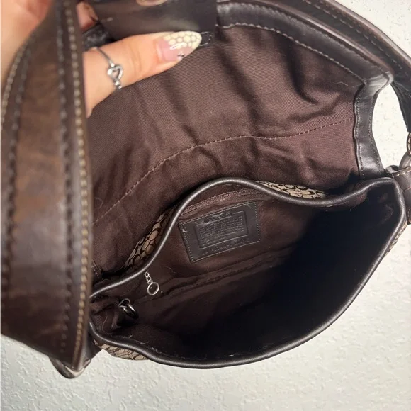 Brown Coach Mini Signature + Suede Mini SoHo - Picture 10 of 12